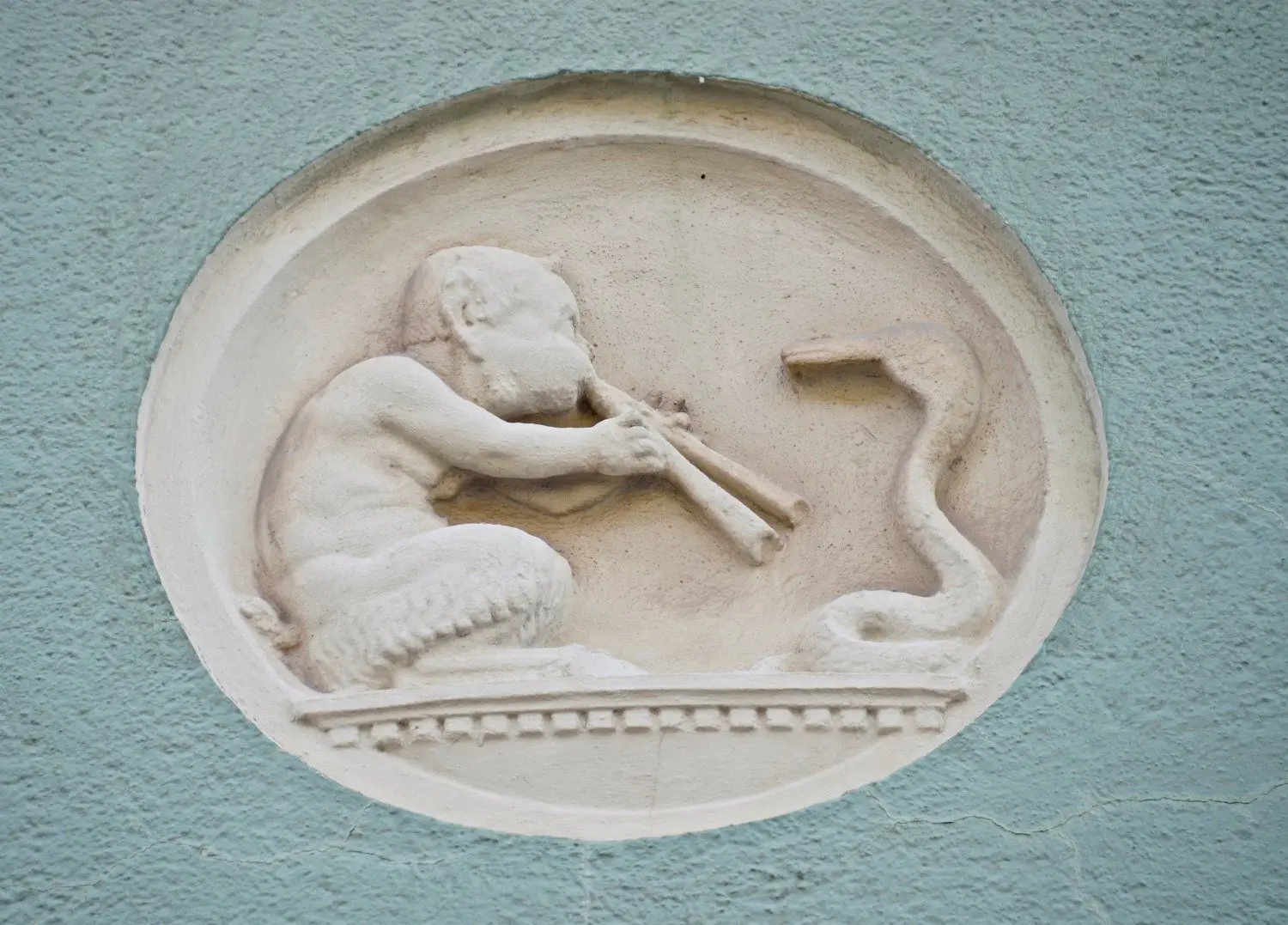 Stuckelement am Markt 33