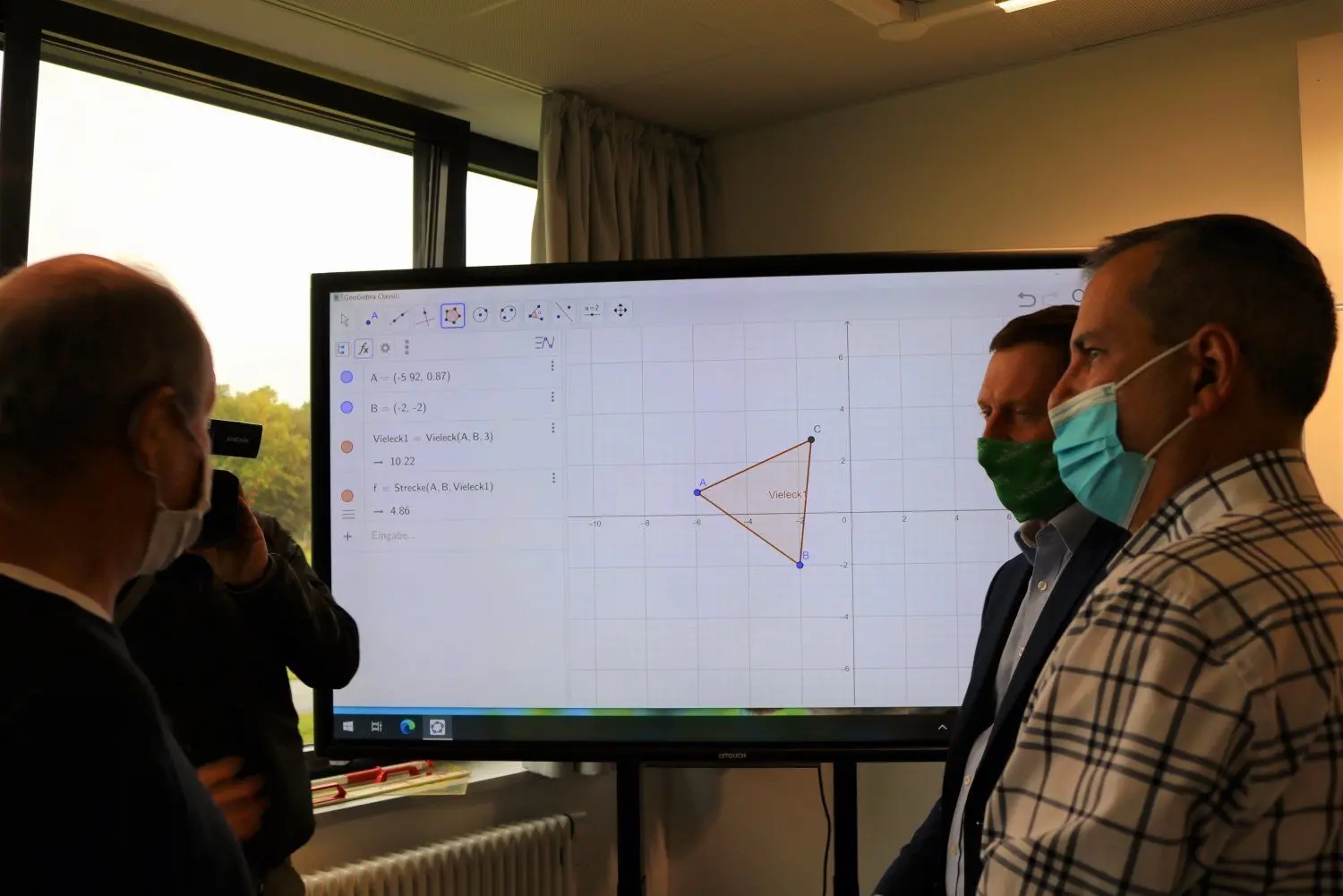 Mike Kubich unterrichtet Mathe und ist dankbar für die digitalen Möglichkeiten als Lehrer.