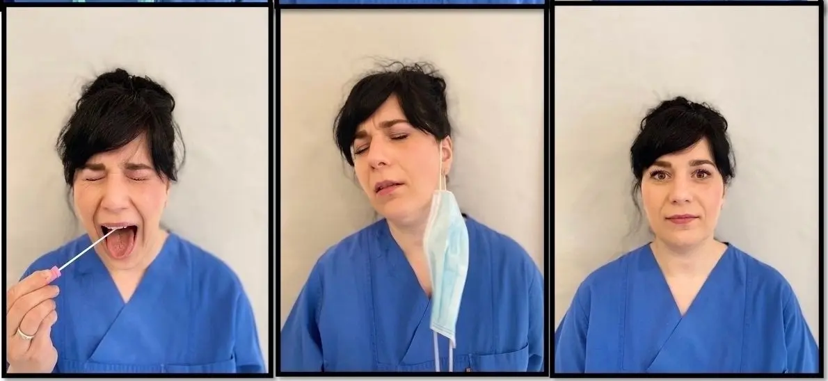 Fotos zwischen Spaß, Trauer und Erschöpfung: Hannah Nestler (14) hat ihre Mutter Denise (37)  für ein Kunstprojekt vor die Kamera geholt.