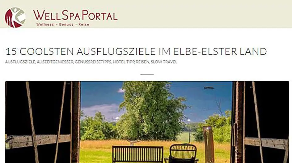 Reiseblogger haben 2019 auf Bitte des Landkreises Elbe-Elster die Region besucht - ihre Empfehlungen werden noch heute mehrfach im Netz angeklickt.
