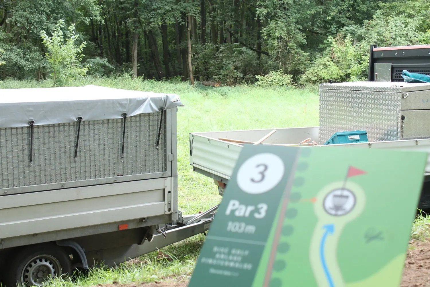 Die Disc-Golf Anlage wird an diesem Wochenende offiziell eröffnet.
