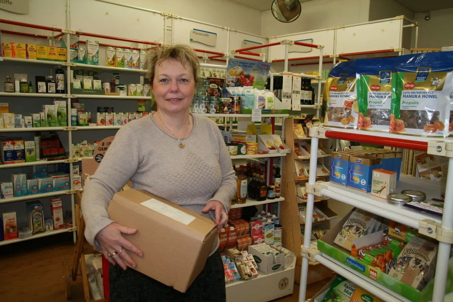 Sämtliche Postdienstleistungen wird Sylvia Heidenreich in ihrem Reformhaus in der Berliner Straße 7 ab dem 19. Juni anbieten.