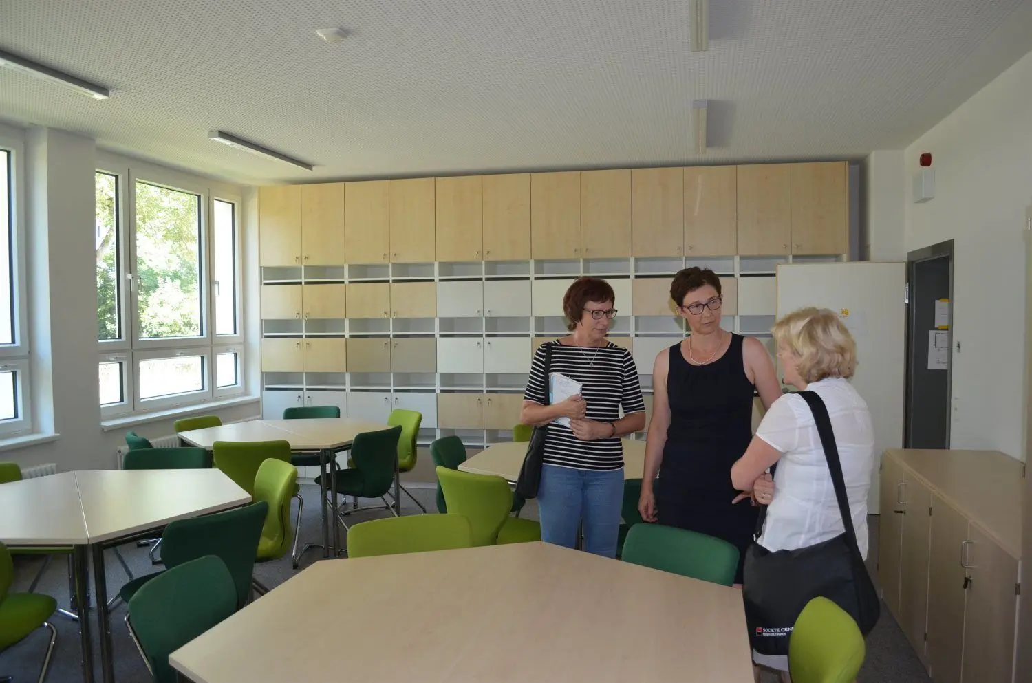 Hier pausiert das Kollegium: das neue Lehrerzimmer.