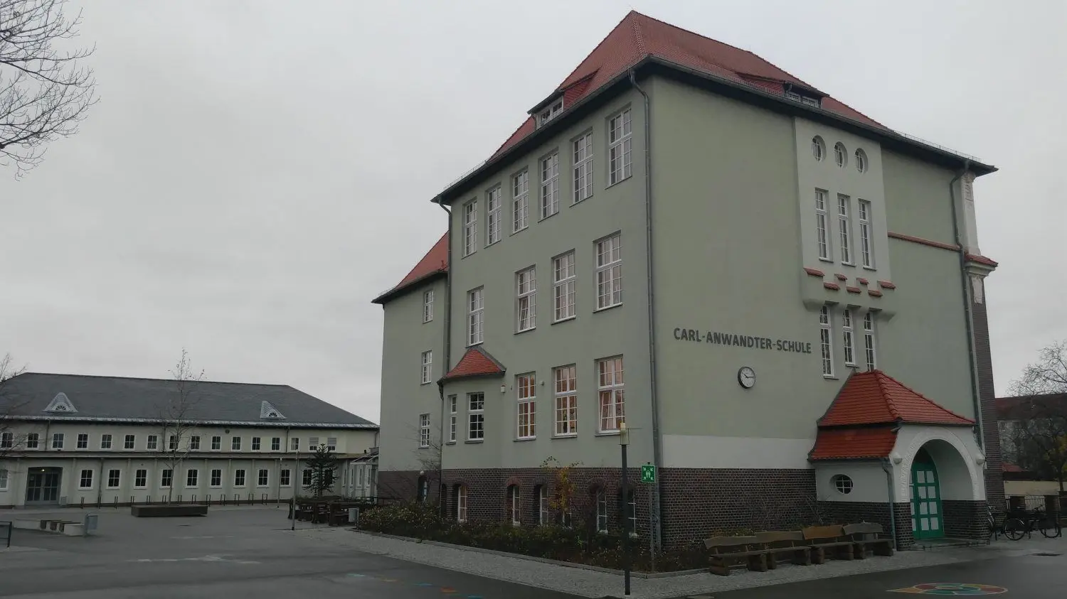 Die Grundschule (Carl-Anwandter-Schule) in Calau ist derzeit nicht von Corona betroffen.