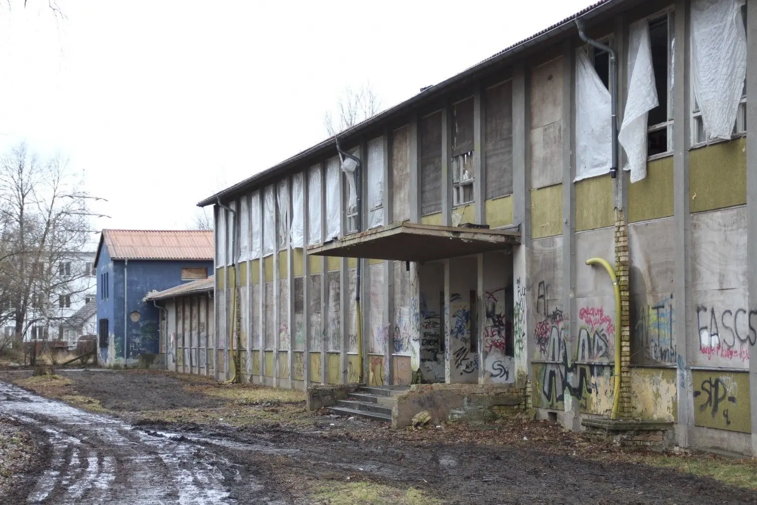 2016: Noch vor vier Jahren hat die Oberschule - das frühere Zuse-Gymnasium - so ausgesehen. Es war der Schandfleck des WK I.
