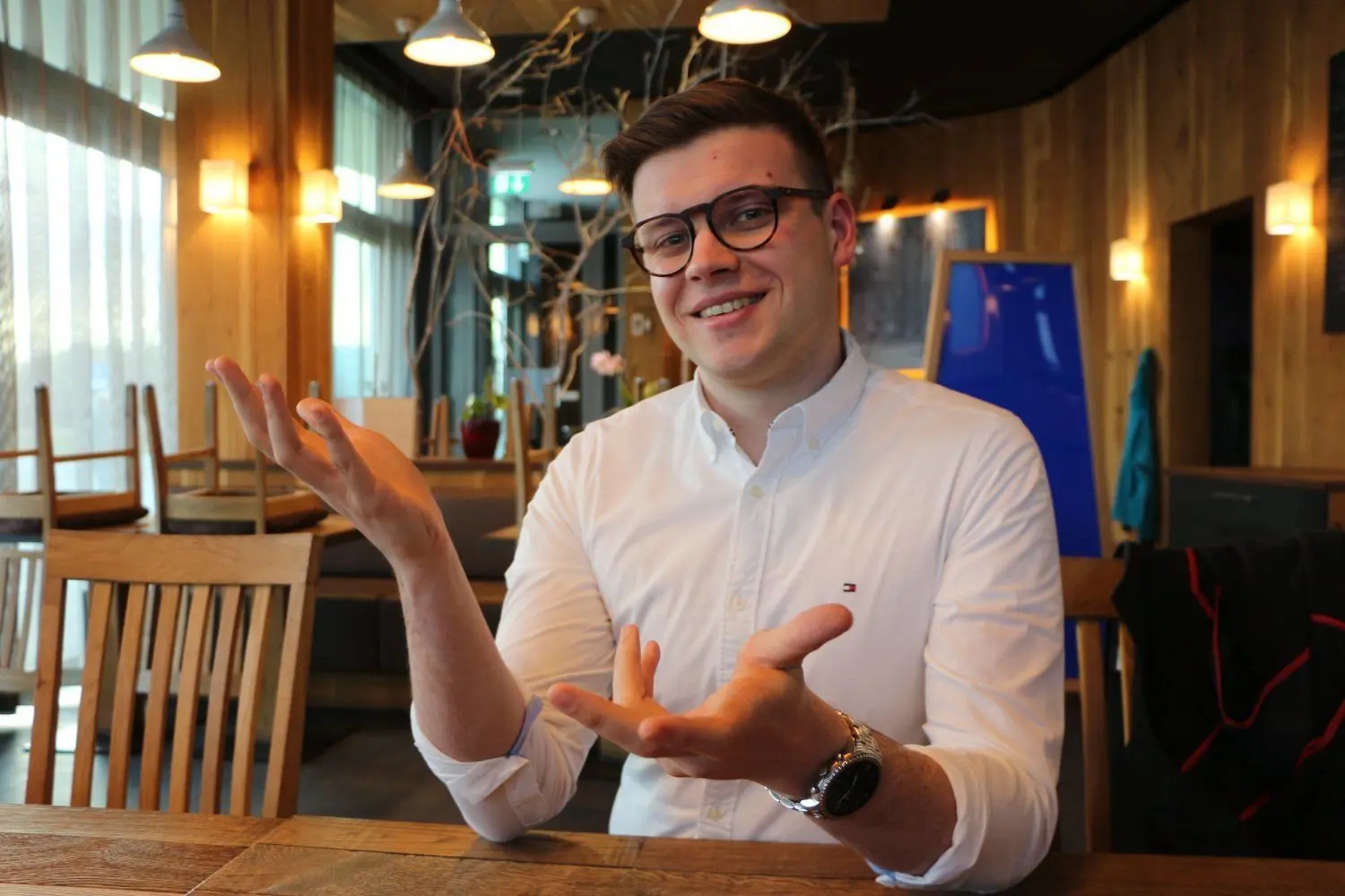 Steile Karriere mit erst 21 Jahren: Johannes Sven Hänig (CDU) ist derzeit mit Abstand das jüngste Mitglied in Senftenbergs Stadtverordnetenversammlung.