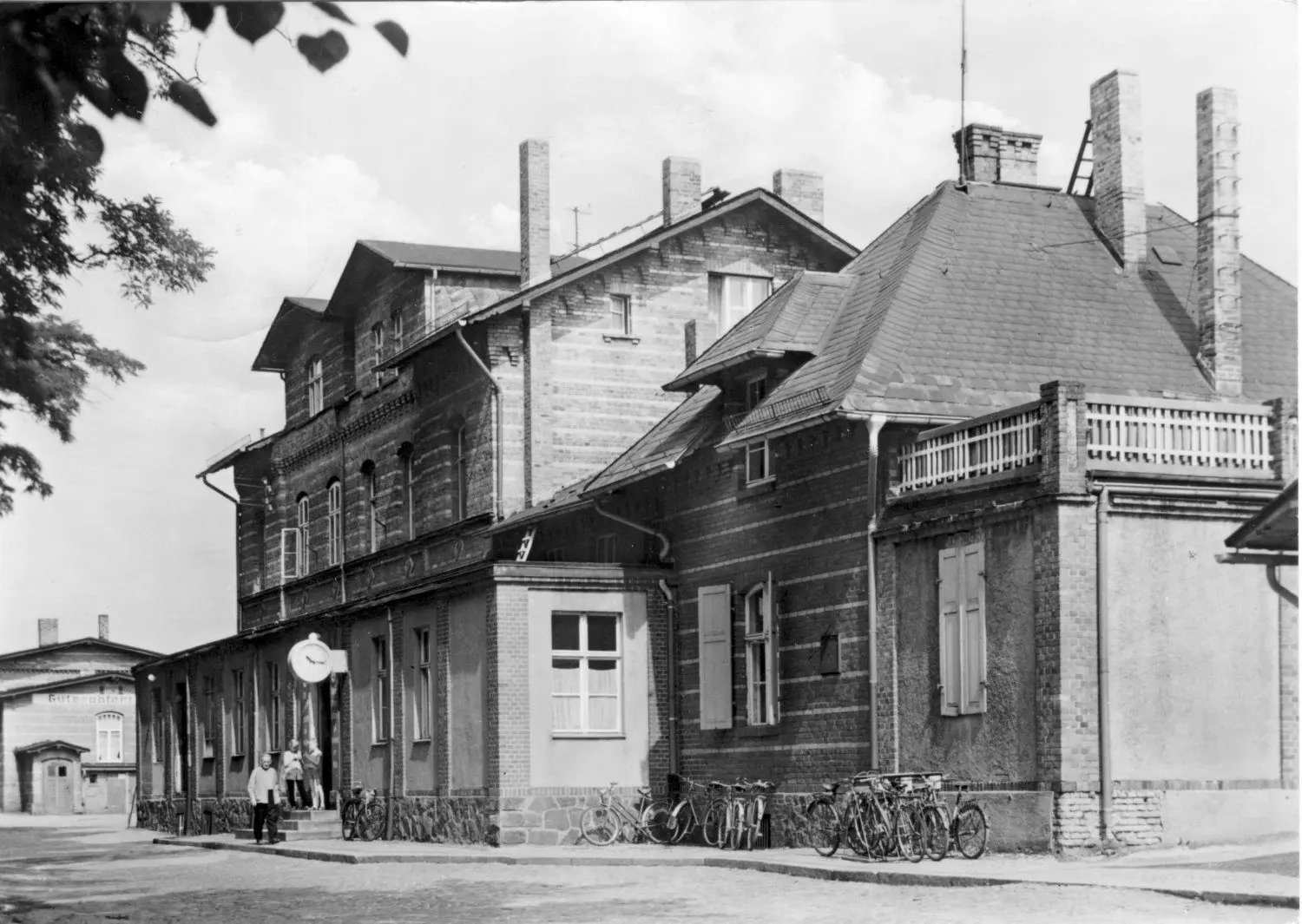 Der Bahnhof Bad Liebenwerda um 1970.