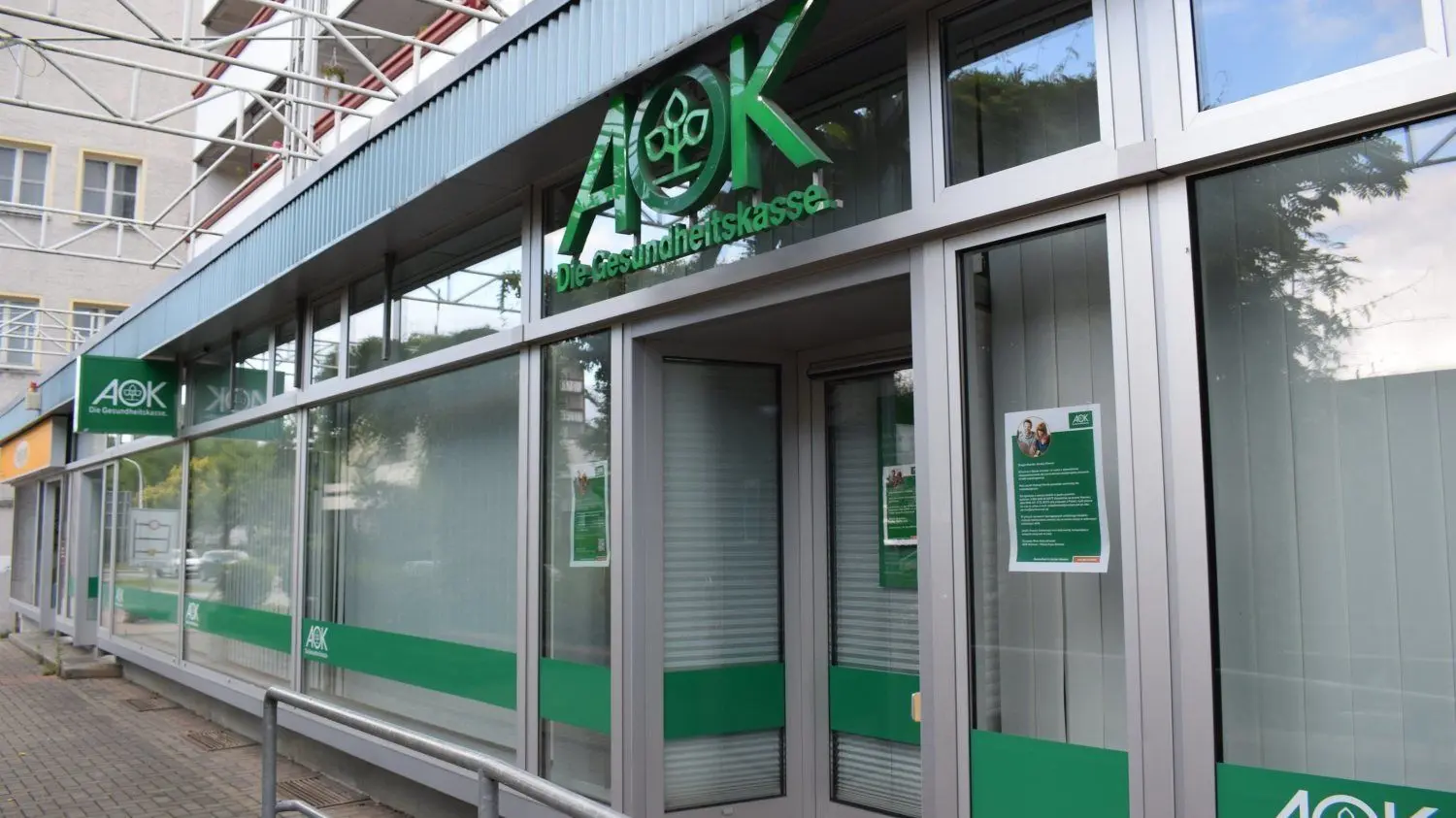 Die AOK-Geschäftsstelle in der Berliner Straße in Forst soll komplett aufgegeben werden.