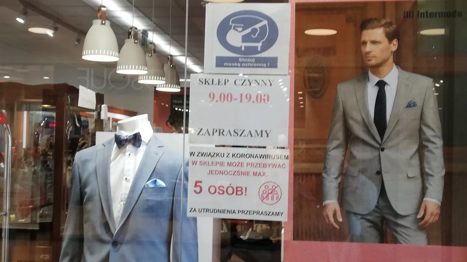In der Galerie Hosso in Gubin sind die Geschäfte jetzt wieder geöffnet unter Einhaltung der gebotenen Abstands- und Hygiene-Regeln.