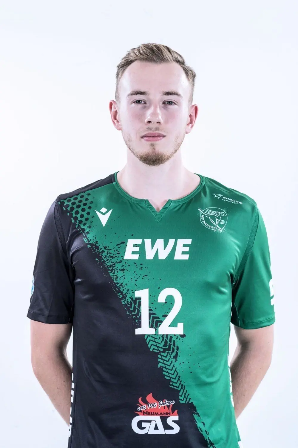 Johannes Mönnich spielt seit August 2020 für die Netzhoppers Königs Wusterhausen.