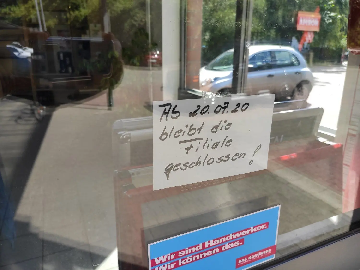 Die Bäckerei Merschank hat ihre Filiale bei Norma in der Tagorestraße in Forst geschlossen.