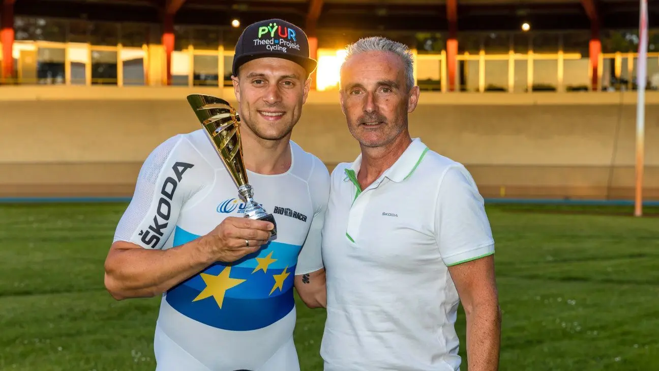 „Unser Verhältnis geht weit über eine Trainer-Sportler-Beziehung hinaus“, sagt Maximilian Levy über die Zusammenarbeit mit Eyk Pokorny.