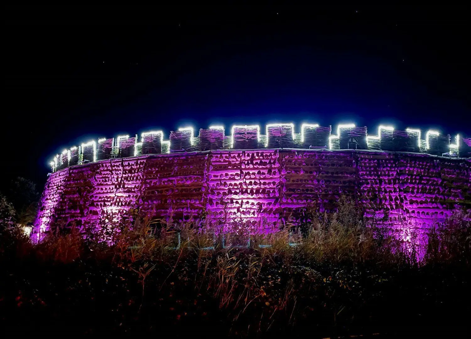 Sind solche Illuminationen wie an der Slawenburg in Raddusch beim Hexentanz im Rochusthal künftig noch denkbar?