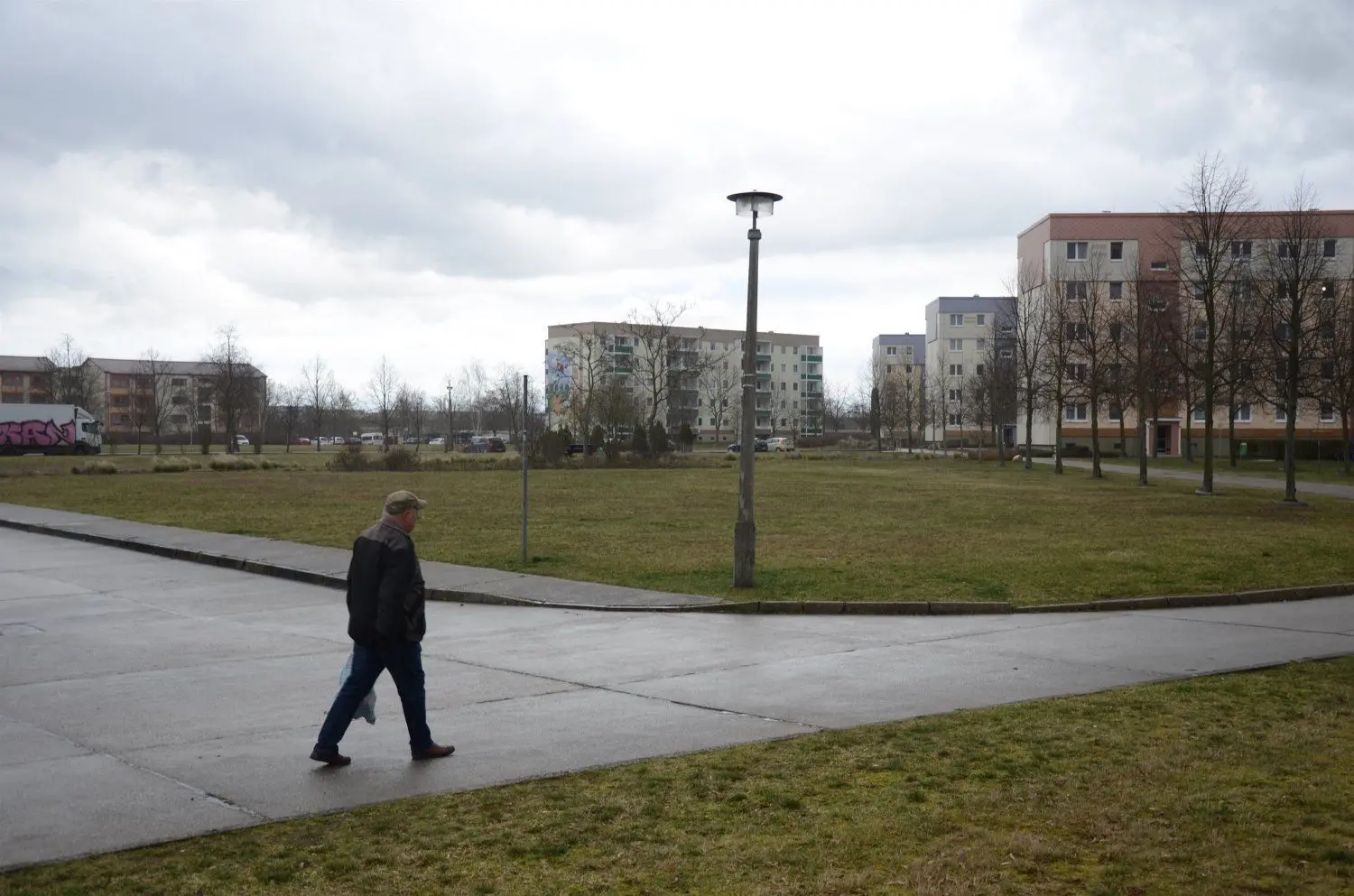 Planungen für eine Wohnbebauung auf begrünten Abrissflächen in der südlichen Neustadt sollen dieses Jahr vorangetrieben werden.