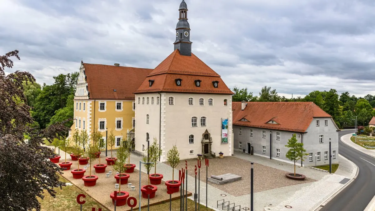 War im TV, in einem Film der beliebten „Spreewaldkrimi“-Reihe, zu sehen: Schloss Lübben
09.07.2020, Brandenburg, Lübben: Schloss zu Lübben.