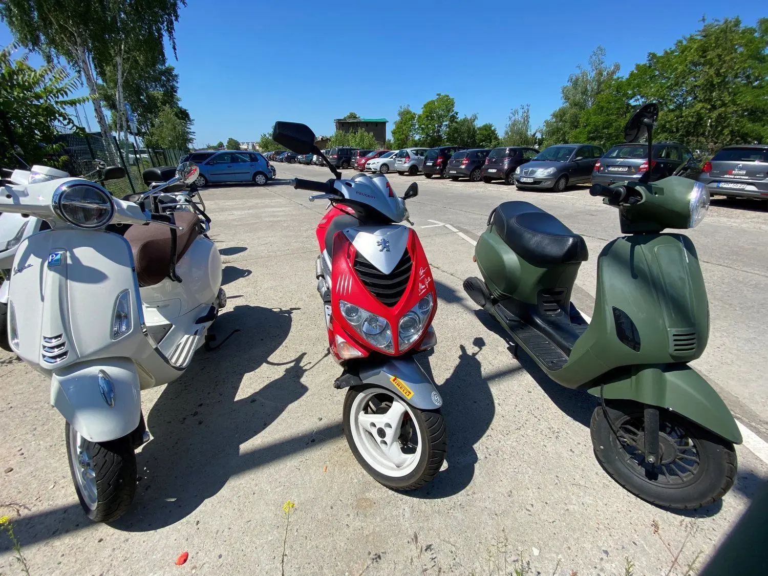 Wohin mit den Autos und Mofas am Cottbuser Bahnhof? Der bisherige Pendlerparkplatz am Nordausgang wird auf absehbare Zeit verschwinden.