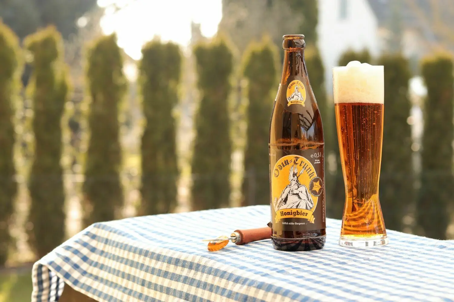 Das Honig-Bier "Odin-Trunk" ist für die Brauerei Fürstlich Drehna im Spreewald das wichtigste Produkt.