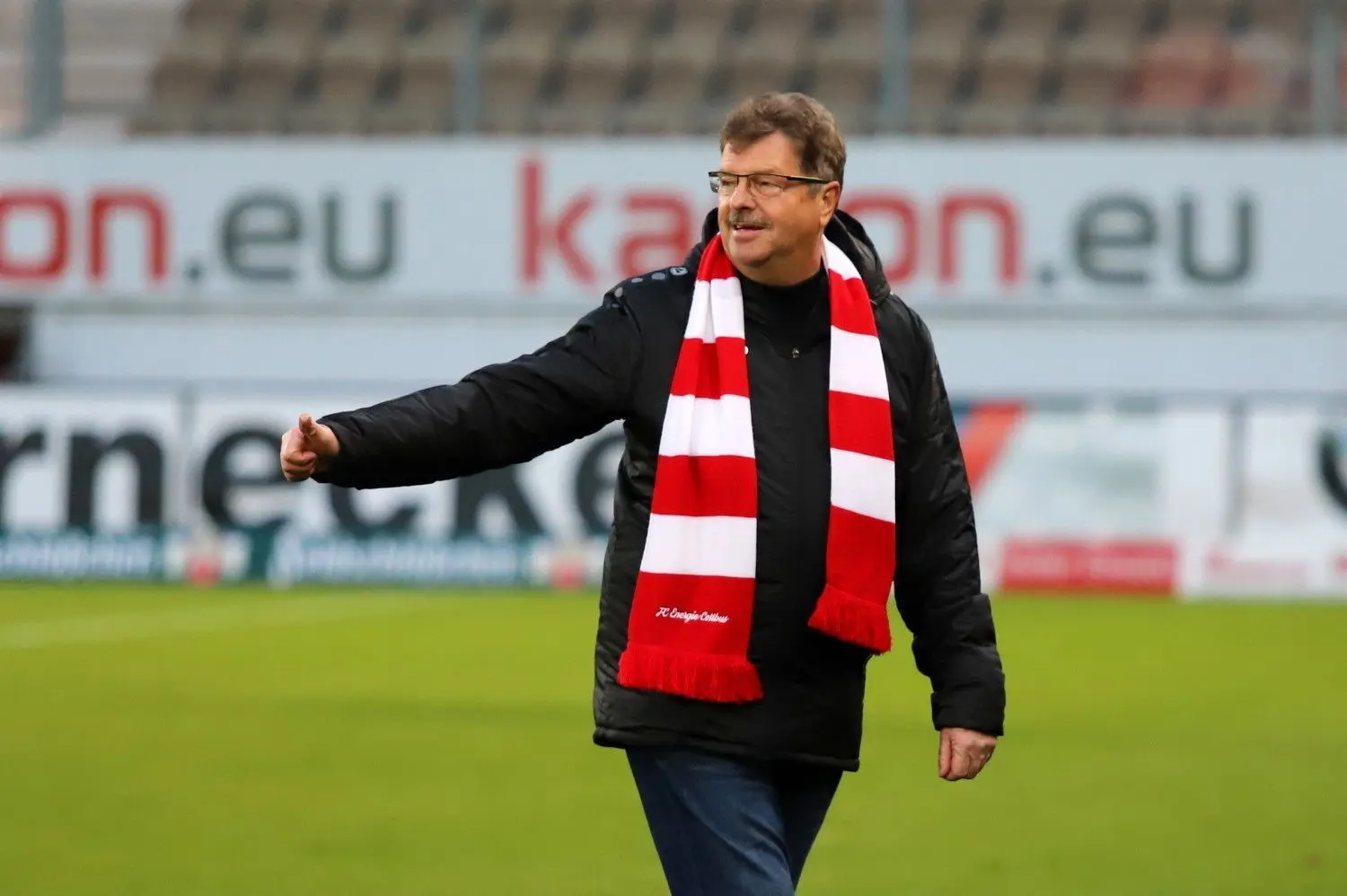 FCE-Präsident Werner Fahle verzichtete auf eine Weihnachtsrede.