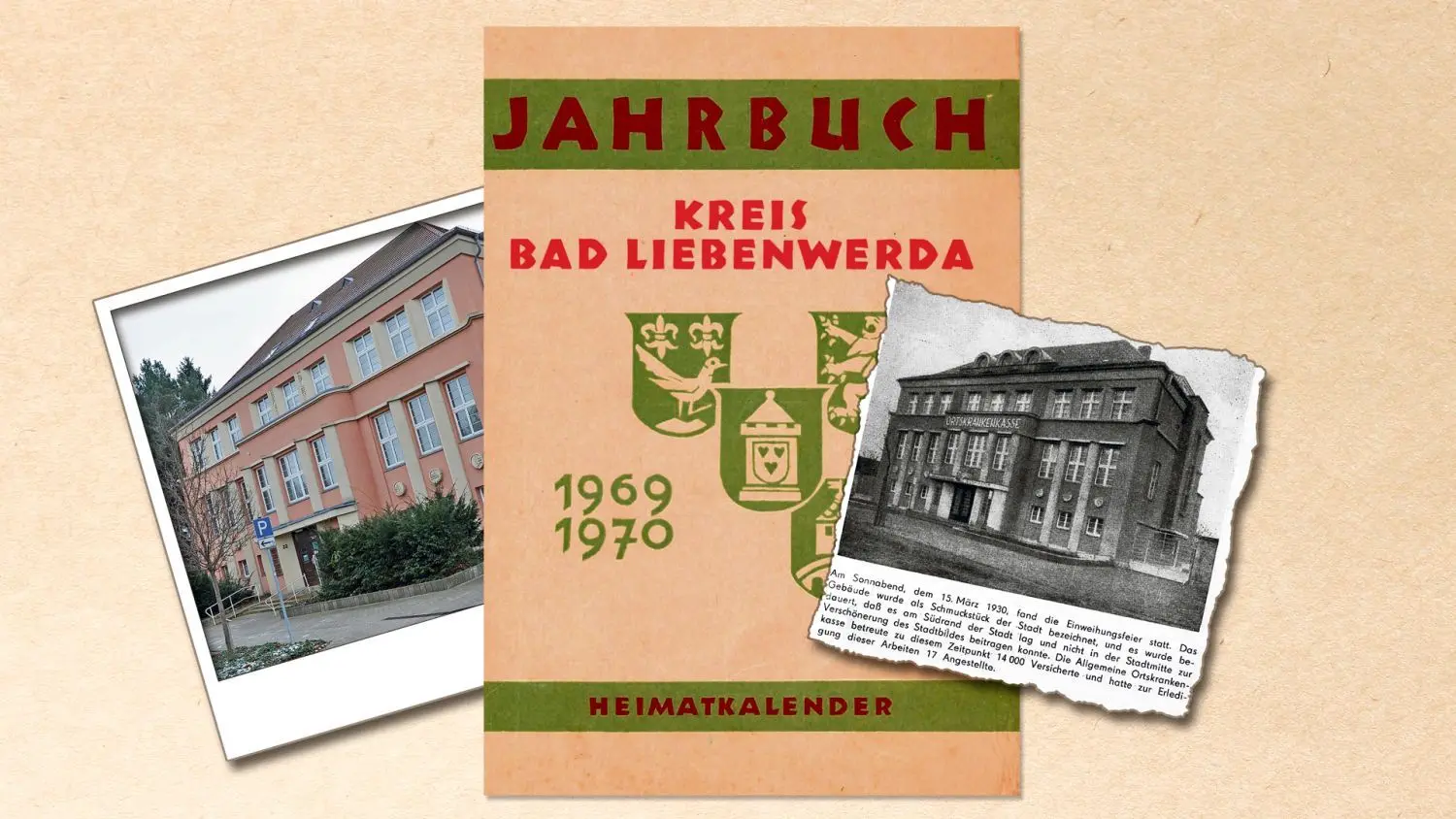 Aus dem Jahrbuch für den Kreis Bad Liebenwerda 1969/70: "Am Sonnabend, dem 15. März 1930, fand die Einweihungsfeier statt. Das Gebäude wurde als Schmuckstück der Stadt bezeichnet, und es wurde bedauert, daß es am Südrand der Stadt lag und nicht in der Stadtmitte zu Verschönerung des Stadtbildes beitragen konnte." Foto: Frank Claus/Schubert/LR