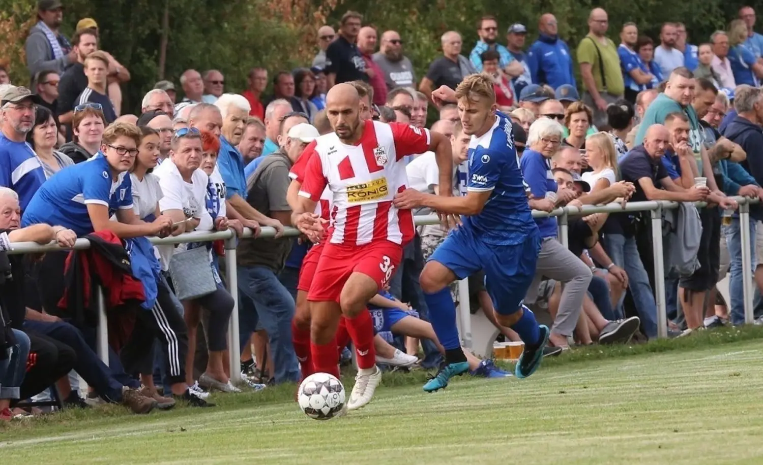 Velimir Jovanovic (l.) hat von 2010 bis 2012 bei Energie Cottbus gespielt.