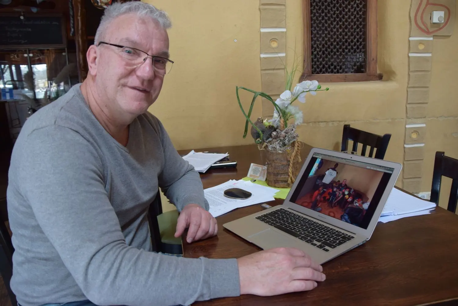 Ralf Gerstmann hat viele schöne Erinnerung an die Familie in Gambia.