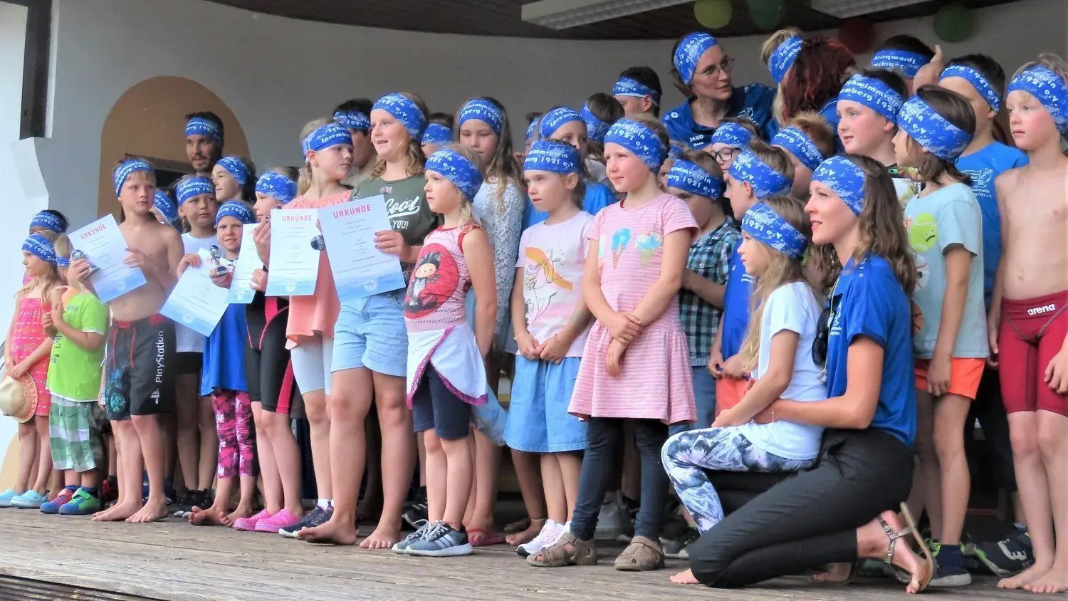 Viel Nachwuchs hat der Spremberger Schwimmverein, und den will er nicht verlieren.