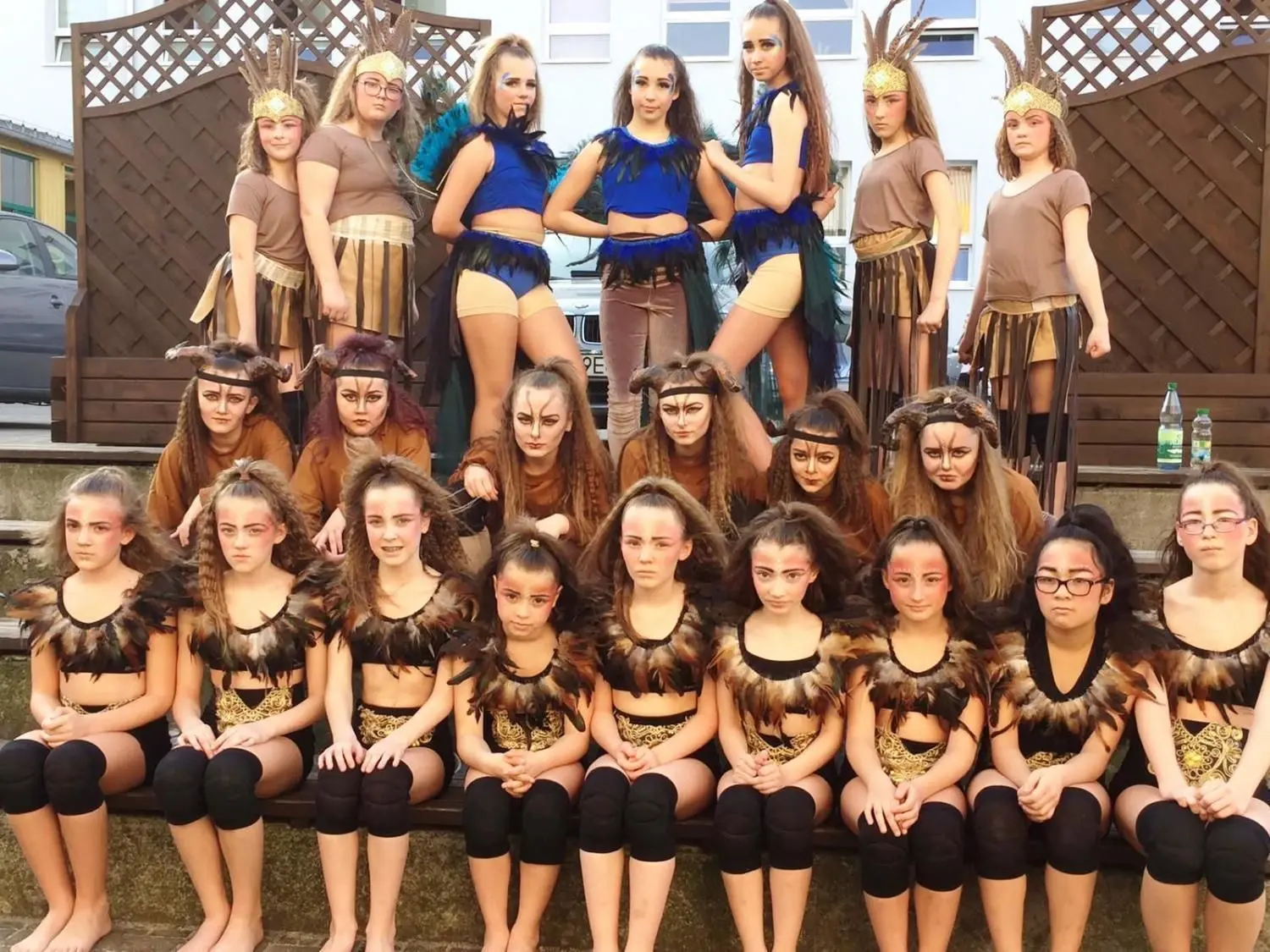Die Sweet Hoppers schafften beim Tanzturnier in Zary den zweiten Platz.