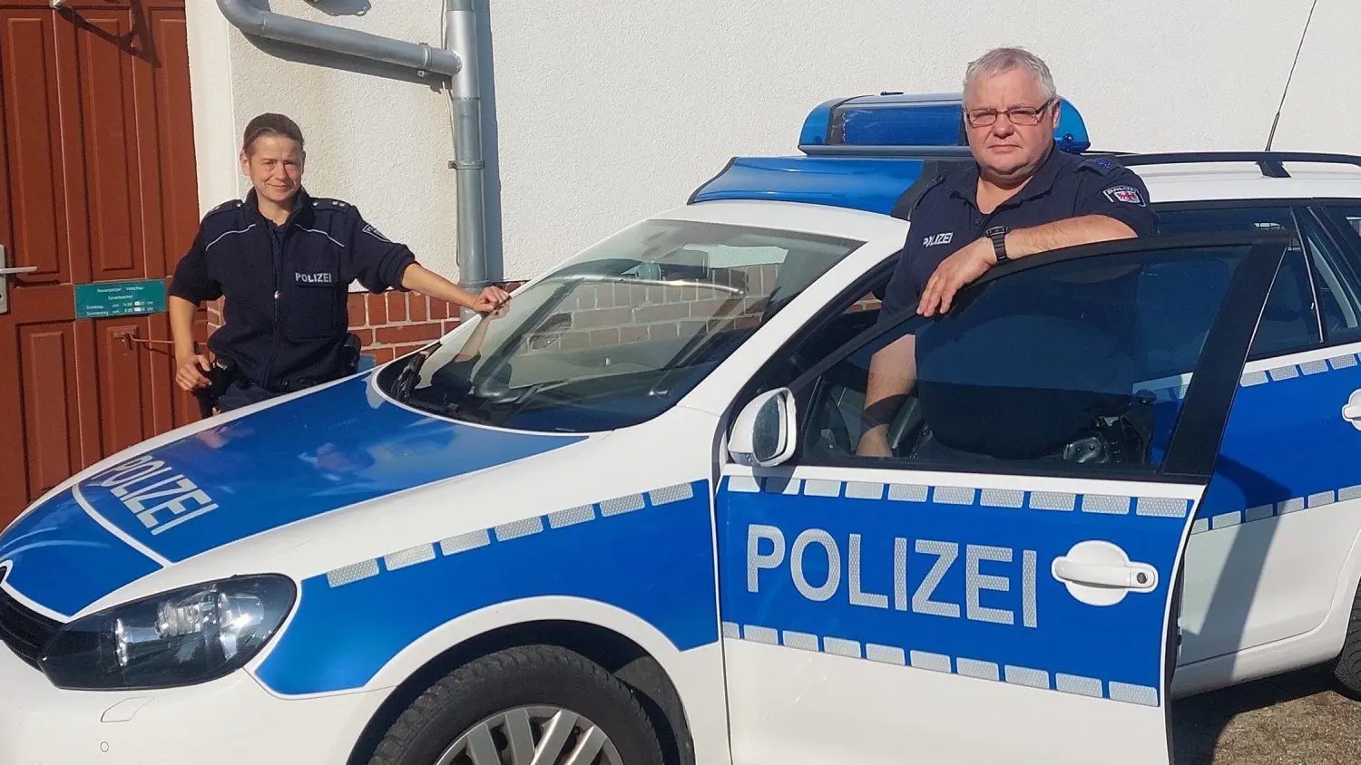 Die Neue und der Alte: Andrea Richter und Frank Tarnow gehen ab sofort gemeinsam in Vetschau auf Spurensuche.