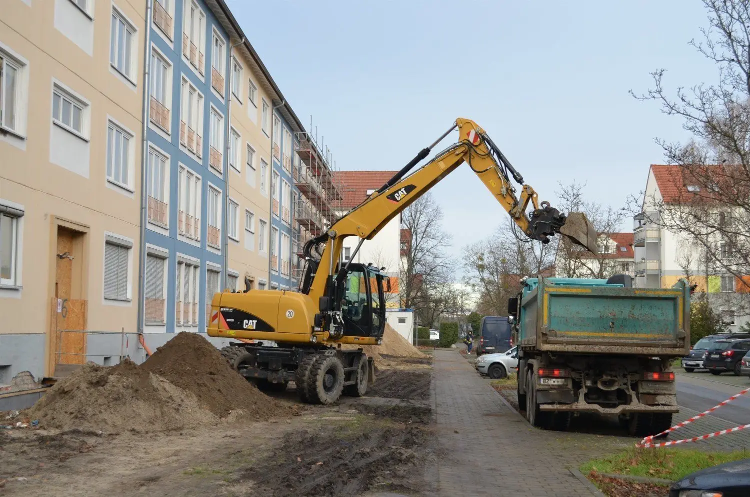Januar 2020: Die Bauarbeiten sind in vollem Gange. Das Projekt kostet 4,1 Millionen Euro.