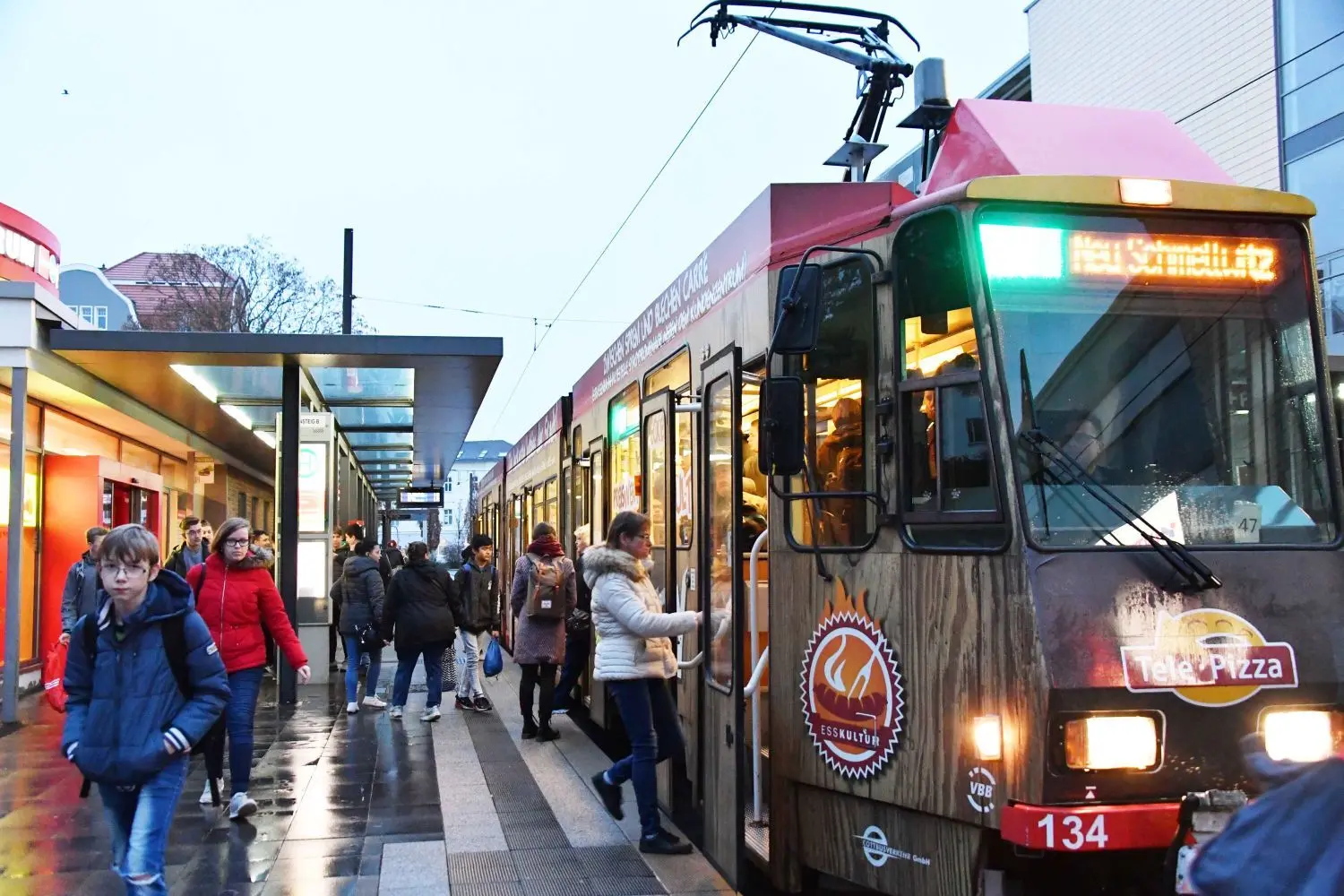 Alle Türen auf: Seit Corona wird bei Cottbusverkehr an allen Haltestellen automatisch durchgelüftet.
