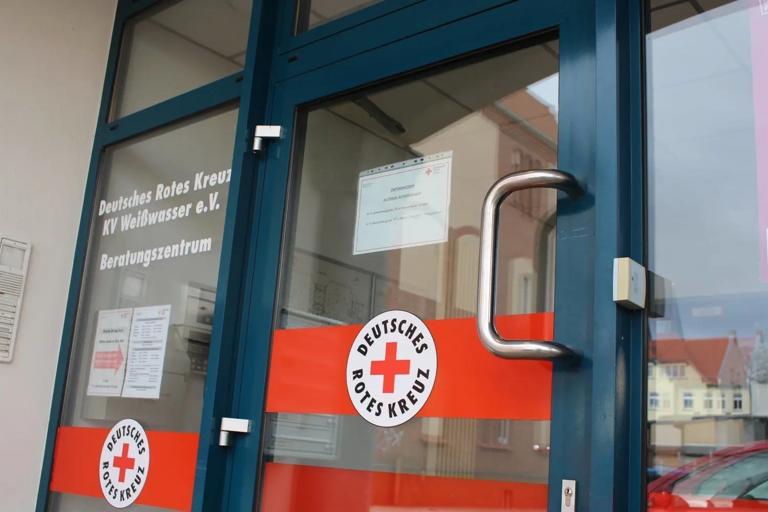 Die Geschäftsstelle des DRK-Kreisverbandes Weißwasser muss aus der Sparkasse ausziehen.