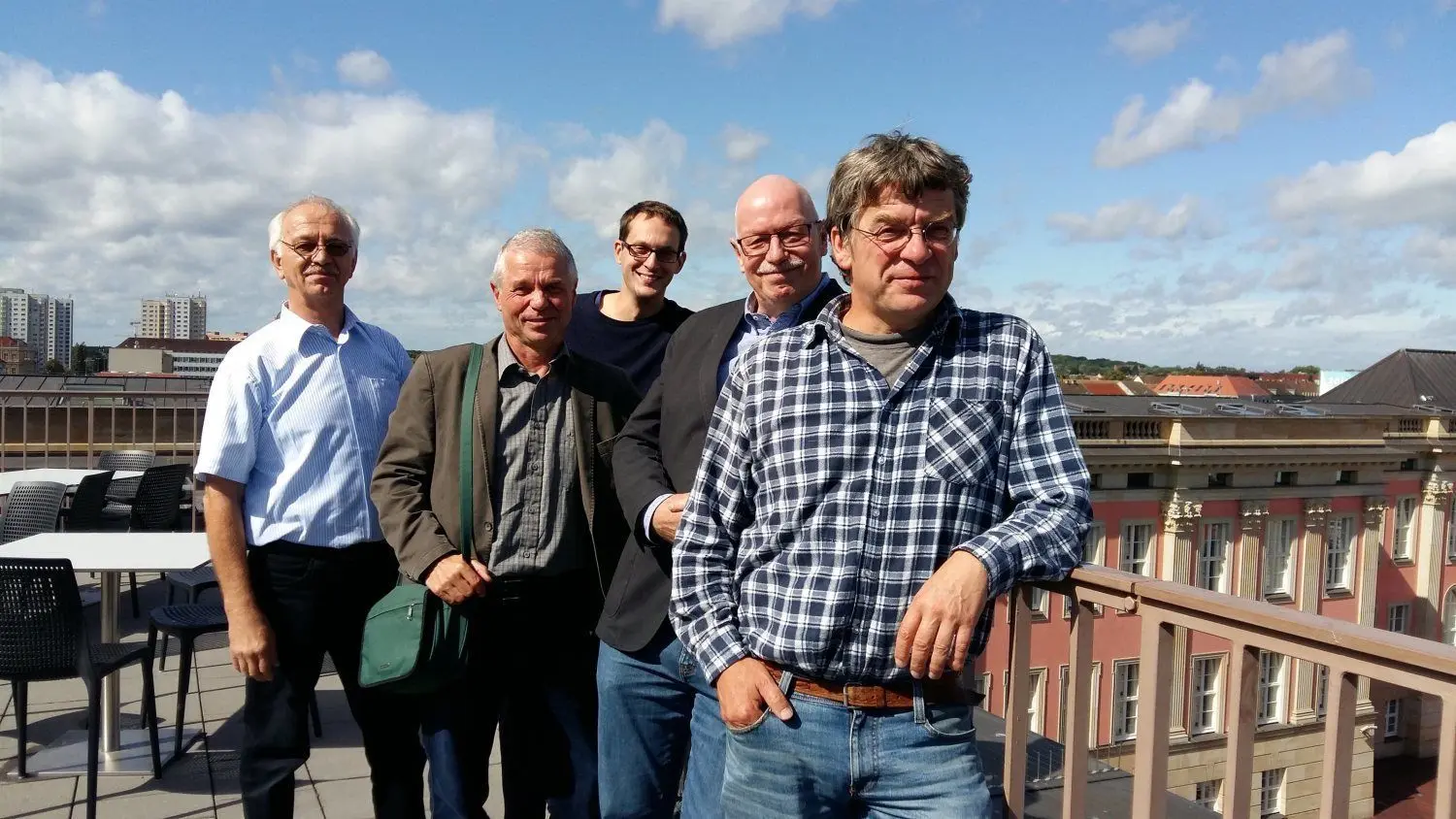 Helmut Donath (2.v.l.) ist seit vielen Jahren Teil des Biologischen Arbeitskreises. Ihre Anliegen bringen sie immer wieder auch in die Politik ein.