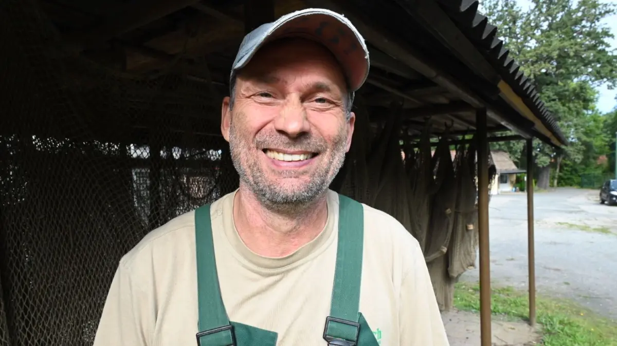 Gunther Ermisch hat die Teichwirtschaft Klitten übernommen - und bewirtschaftet auch die Talsperre Quitzdorf.
Gunther Ermisch hat die Teichwirtschaft Klitten übernommen - und will dort einen Biobetrieb draus machen.