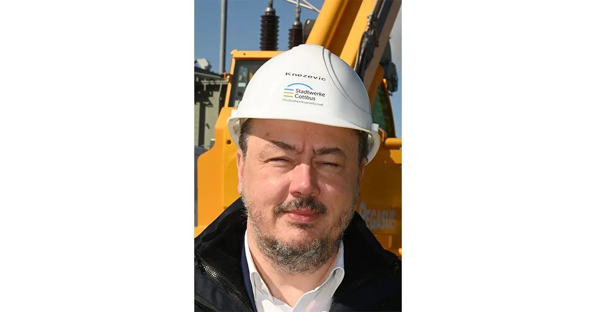 Vlatko Knezevic, Geschäftsführer der Stadtwerke Cottbus.