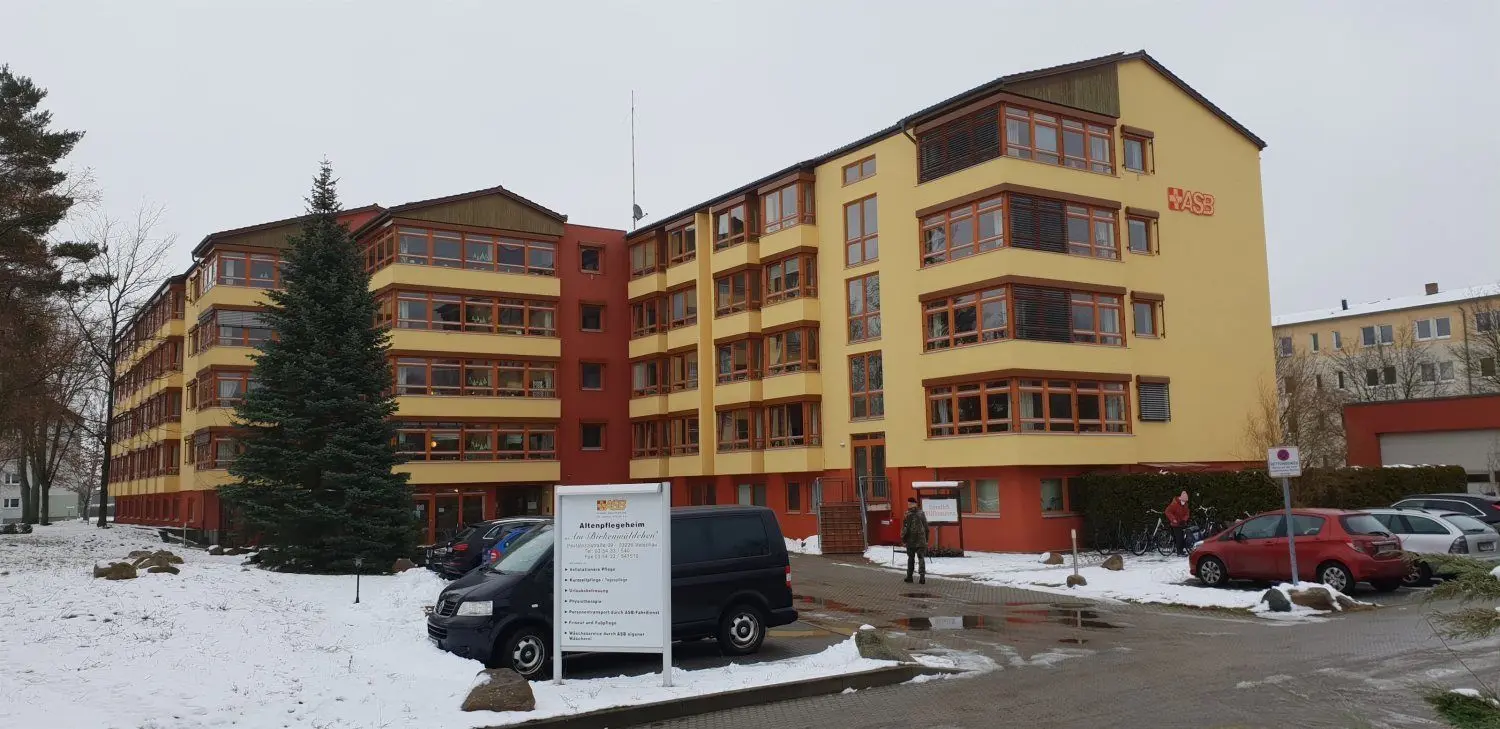 Das Vetschauer ASB-Altenpflegeheim „Am Birkenwäldchen“ in der Pestalozzistraße.