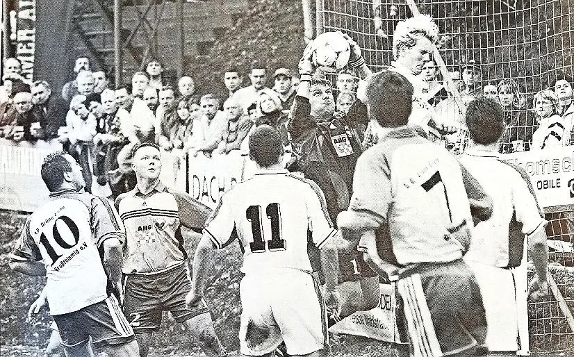 1985 waren die Fußballer aus Großthiemig in die Bezirksklasse aufgestiegen.
