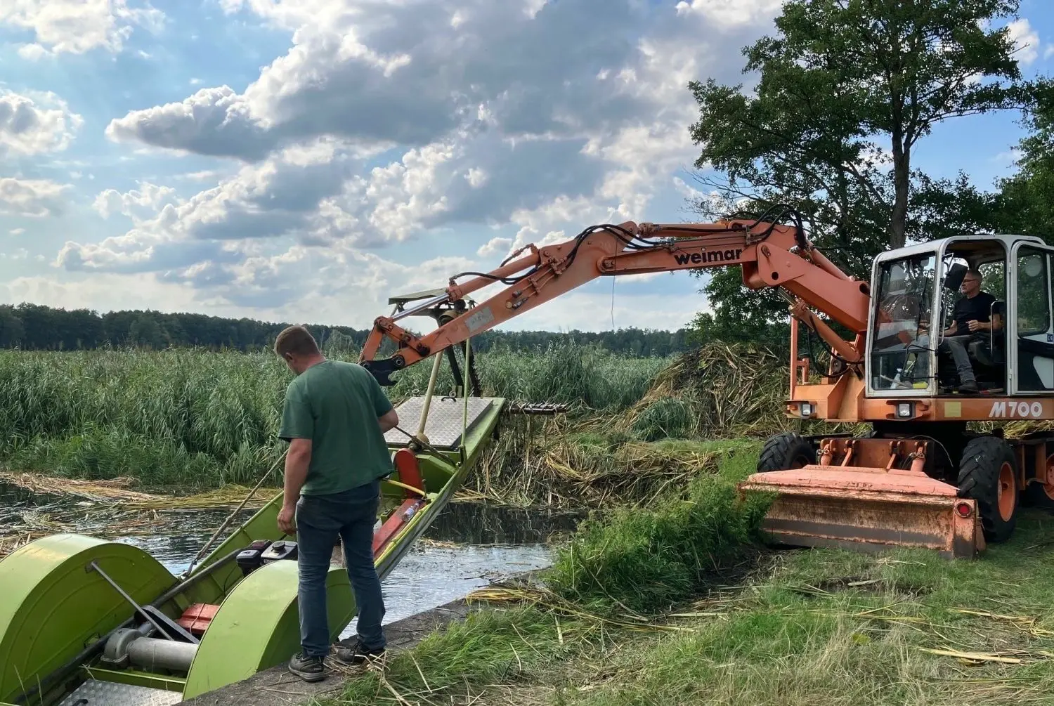 Fisch aus Forst Trockenheit und steigende Preise Teichwirt in Eulo