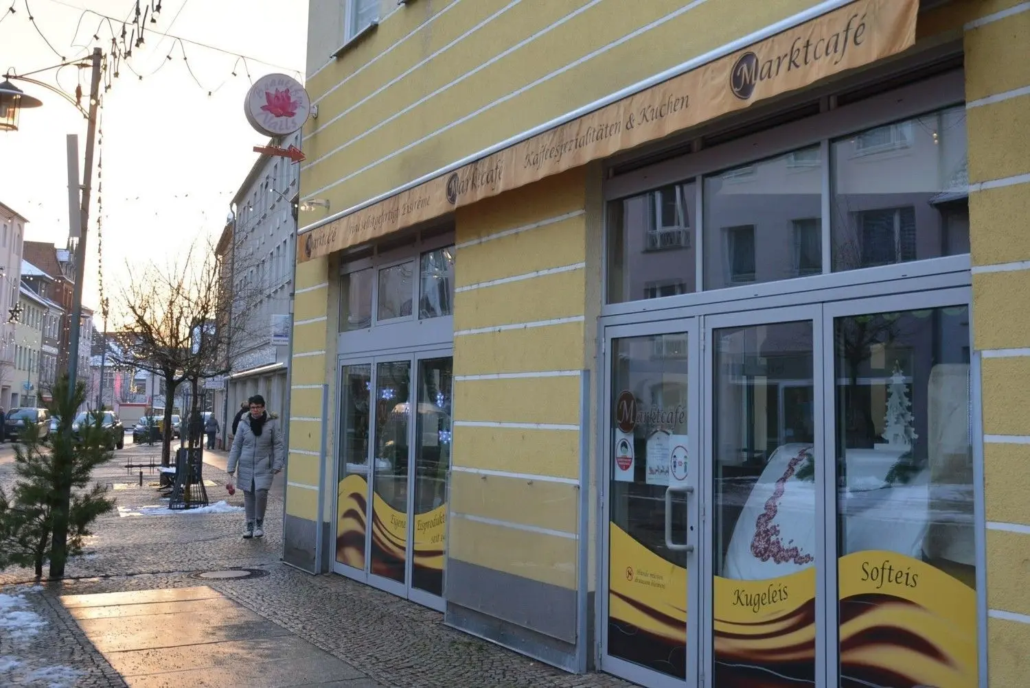 In den Wintermonaten ist das Marktcafé in der Regel zu, sodass die Corona-Pandemie das Geschäft weniger schwer getroffen hat. Ganz im Gegensatz zu anderen Läden in der Spremberger Innenstadt.