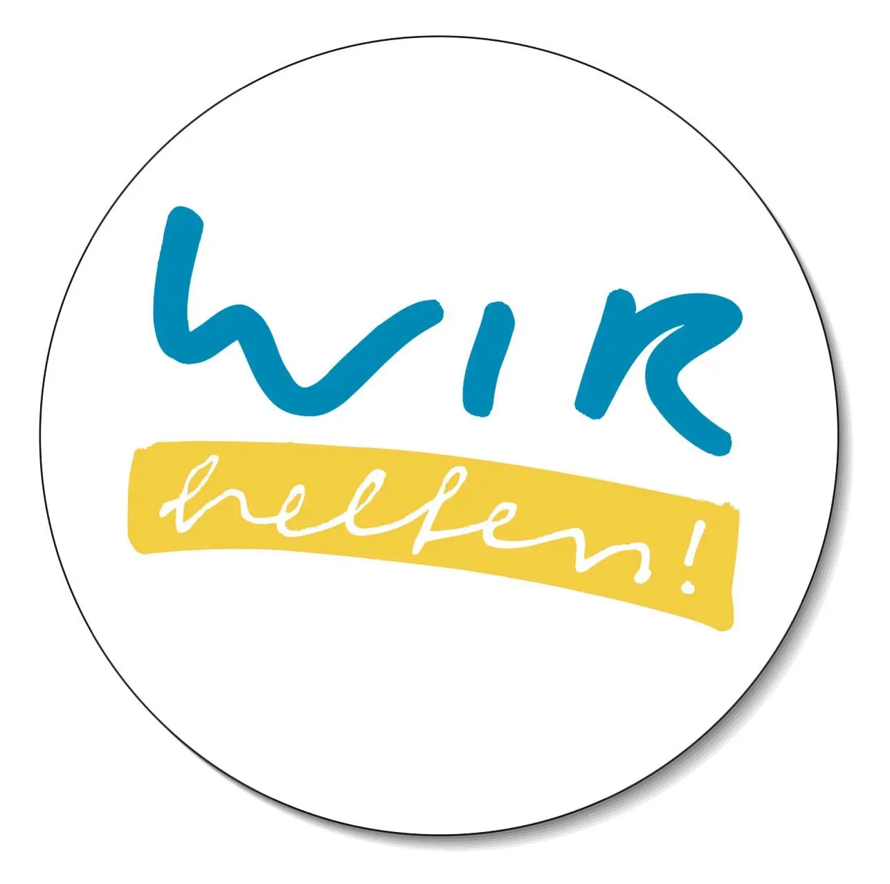 Dieses Logo steht in der Lausitz für Hilfe für Menschen in Not.
