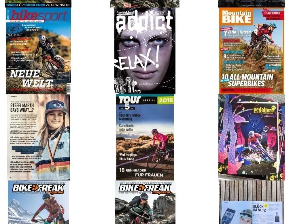 Geschichten über die Mountainbikerin Steffi Marth, aber auch Texte und Fotos von ihr nach Touren auf verschiedenen Kontinenten sind bereits in vielen Fachzeitschriften des In- und Auslandes veröffentlicht worden.