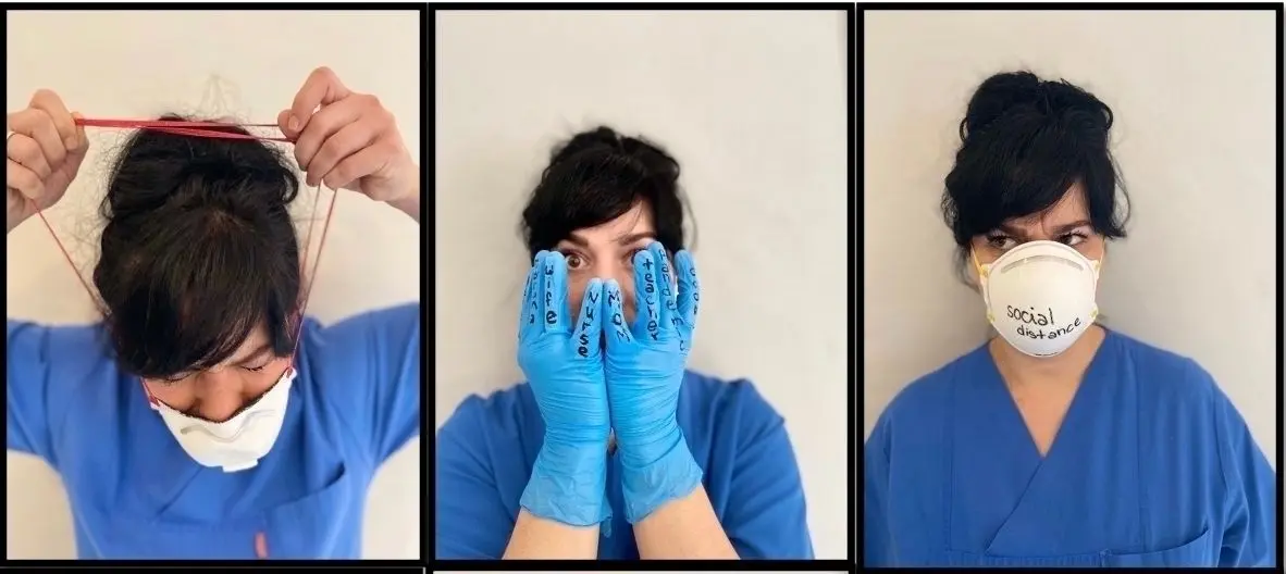 Fotos zwischen Spaß, Trauer und Erschöpfung: Hannah Nestler (14) hat ihre Mutter Denise (37) für ein Kunstprojekt vor die Kamera geholt.