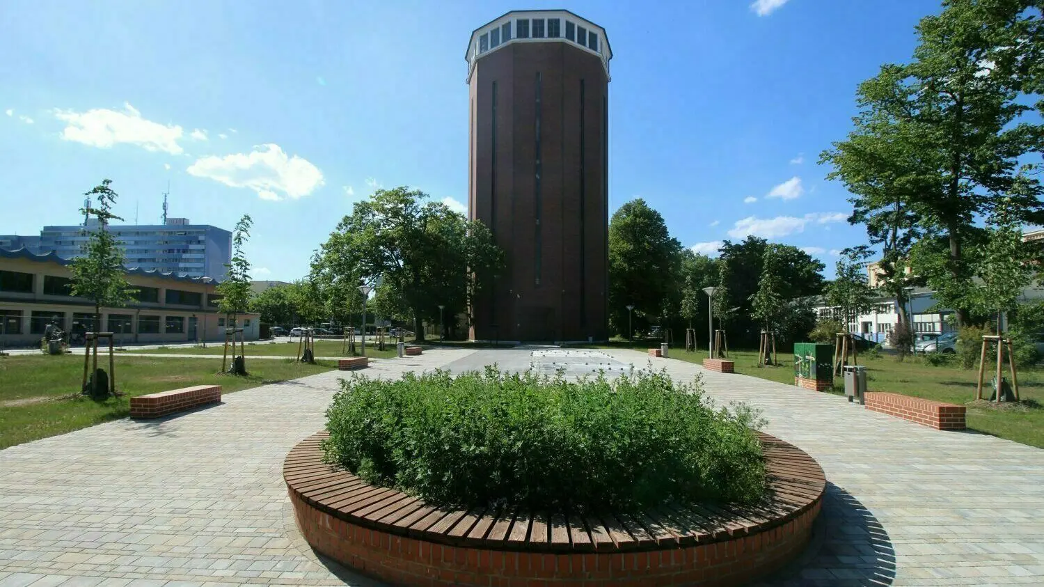 Lange hat sich das Projekt Springbrunnen am Wasserturm in Weißwasser hingezogen.