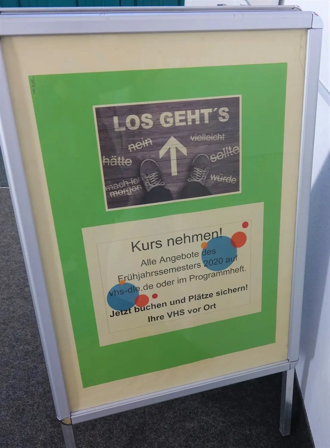 Am 24. Februar startet das Frühjahrssemester an der Volkshochschule. Mit der Anmeldung für die einzelnen Kurse sollte man nicht lange warten.