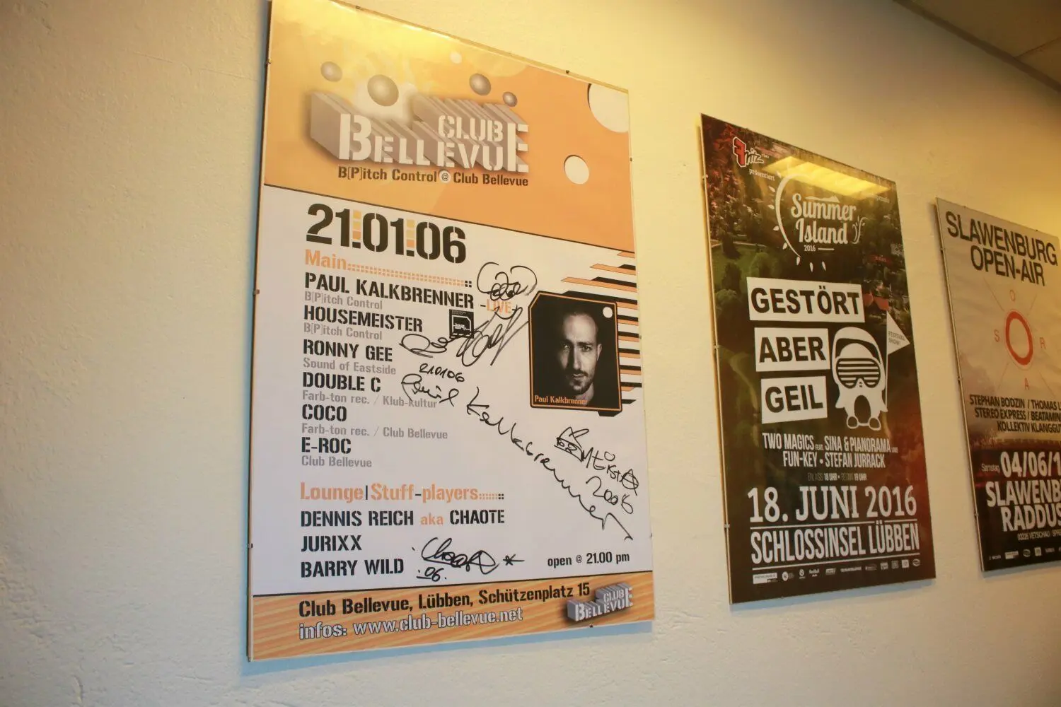 Bevor er ganz bekannt wurde, war sogar Paul Kalkbrenner in Lübben.