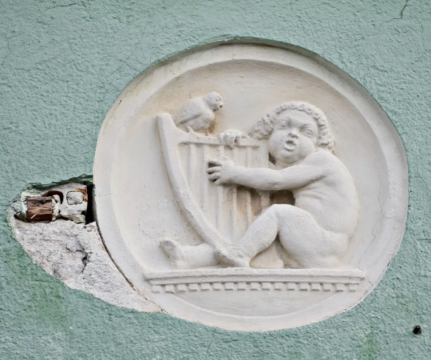 Stuckelement am Markt 33