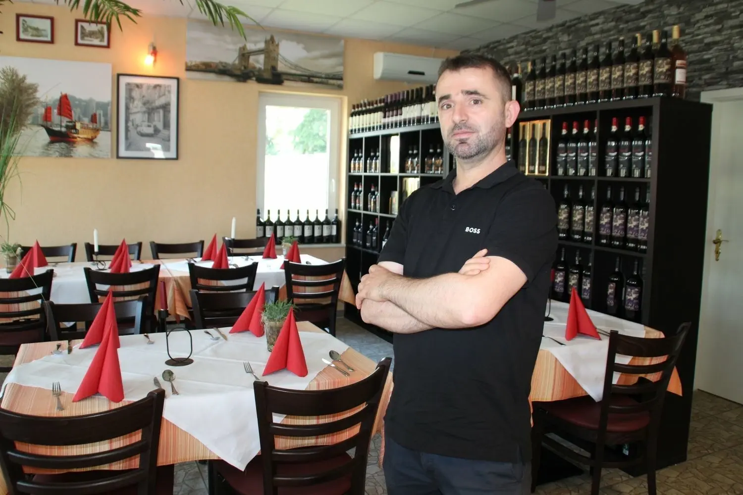 Gastronom Vedat Sali hat im ehemaligen Eiscafé Wagner an der Alten Berliner Straße in Hoyerswerda sein Ristorante "Il Migliore" eröffnet.