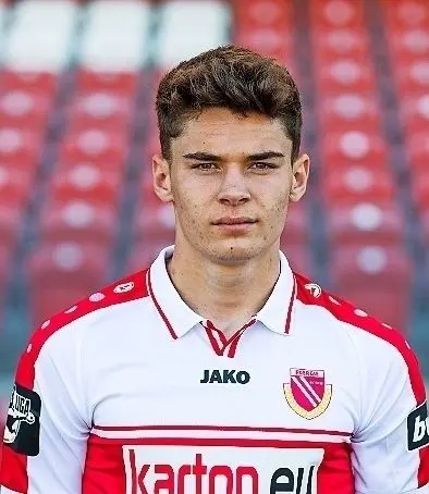 Moritz Broschinski hatte das Siegtor in Berlin auf dem Fuß. Er sagte: „Der Ball muss rein, fertig.“