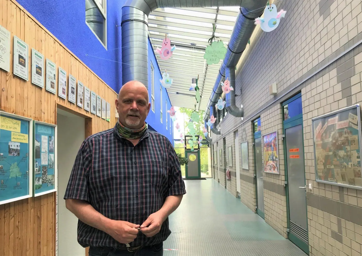 Mal ehrlich: Wer von uns hat den Cosinus-Satz im späteren Leben nochmal gebraucht?“ Andreas Kurzhals leitet die Spreewald-Schule in Lübben. Eine Diskussion über den Unterrichtsstoff in der Pandemie hält er für sinnvoll.