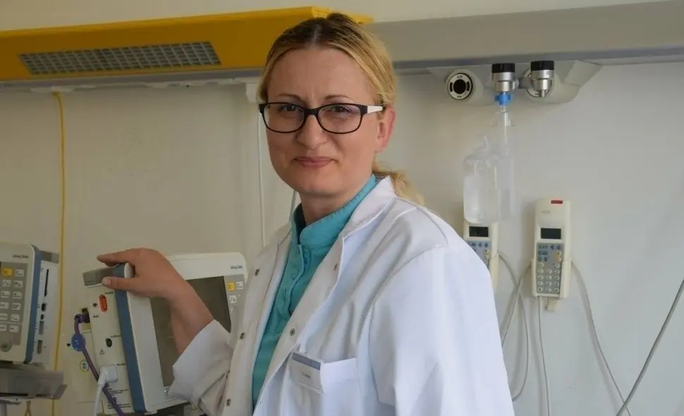 Sylwia Salak ist seit Mitte März als Oberärztin am Krankenhaus Guben tätig.