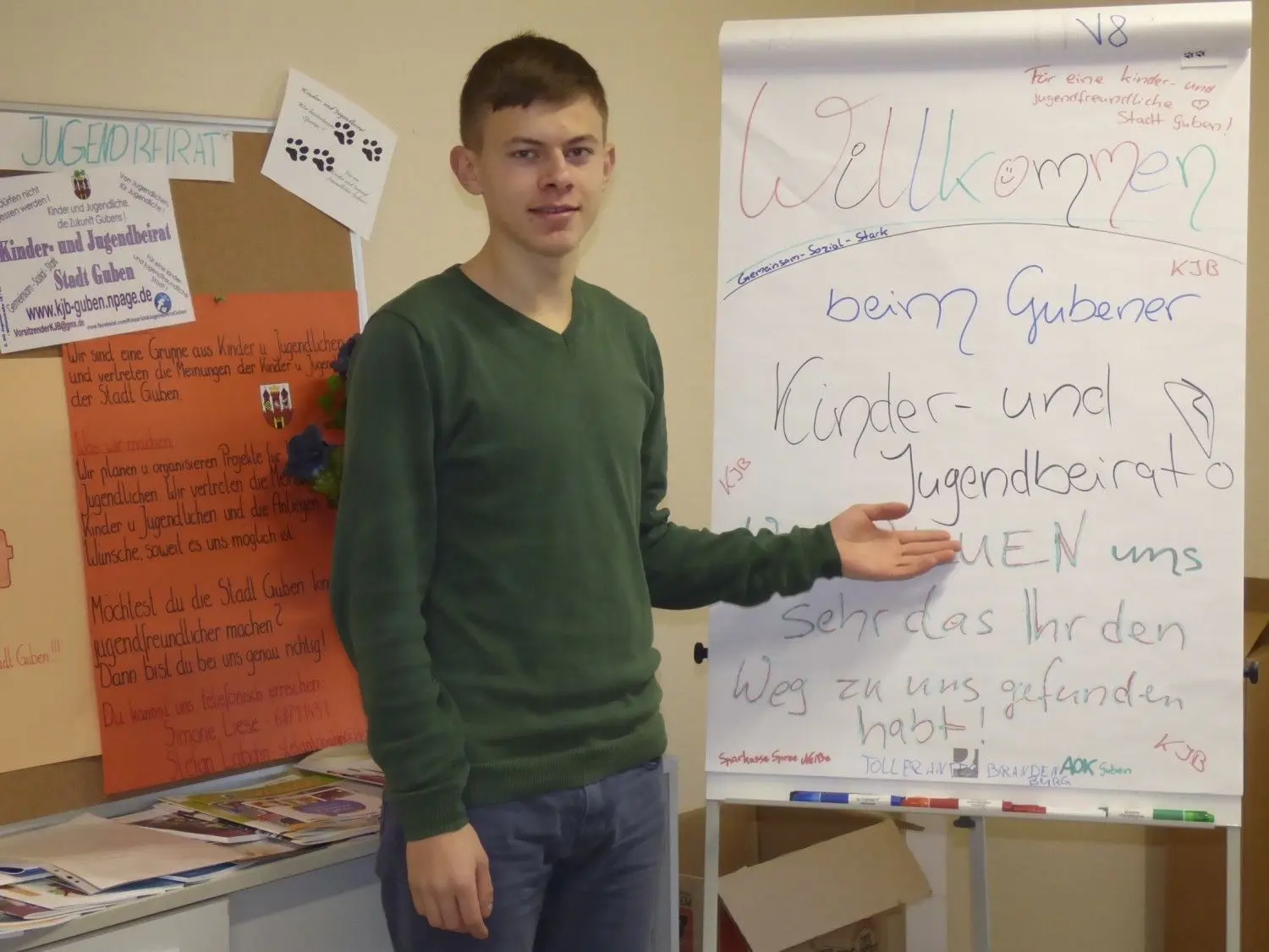 Thomas Laugks möchte sich als Vorsitzender des Kinder- und Jugendbeirates für die Belange der jungen Gubener einsetzen.